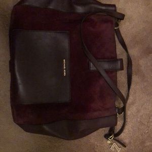 Michael Kors suede purse